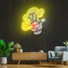 LSZSARIES™ Hand Smoke Artwork Mystic Modern Neon Sign
