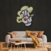 LSZSARIES™ Hand Smoke Artwork Mystic Modern Neon Sign