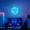 LSZSARIES™ D20 Dice Gaming Room Decor Neon Sign