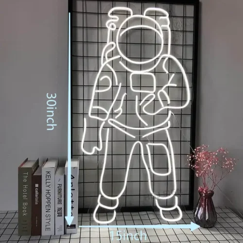 LSZSARIES™ Astronaut Spaceman Space Neon Sign