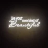 Be Your Own Kind Of Beautiful Salon LSZSARIES™ Be Your Own Kind Of Beautiful Salon Neon Sign