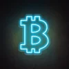 Bitcoin Home LSZSARIES™ Bitcoin Home Wall Decor Neon Sign