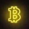 Bitcoin Home LSZSARIES™ Bitcoin Home Wall Decor Neon Sign
