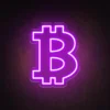 Bitcoin Home LSZSARIES™ Bitcoin Home Wall Decor Neon Sign