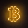 Bitcoin Home LSZSARIES™ Bitcoin Home Wall Decor Neon Sign