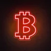 Bitcoin Home LSZSARIES™ Bitcoin Home Wall Decor Neon Sign