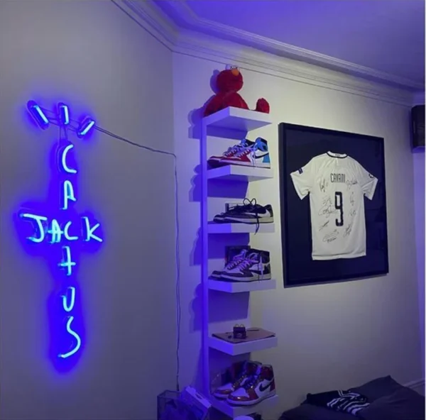 LSZSARIES™ Cactus Jack Logo Wall Decor Neon Sign