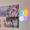 LSZSAEIES™ Distorted Smiley Wall Decor Neon Sign